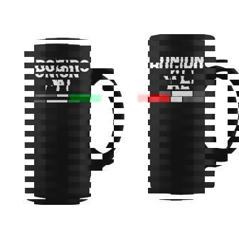 Italian Roots Italy Culture Buongiorno Y'all Coffee Mug - Monsterry