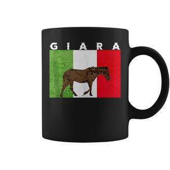 Italian Sardinian Giara Horse Coffee Mug - Monsterry AU