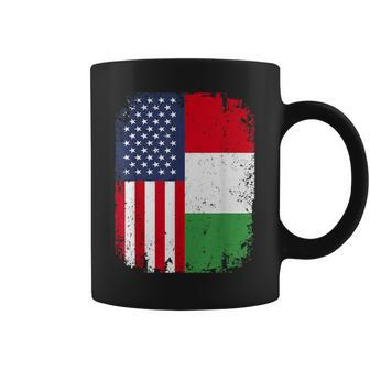 Italy Usa American Flag Italian Dual Citizenship Coffee Mug - Monsterry UK