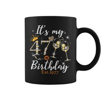 It's My 47Th Birthday Est 1977 47 Years Old Birthday Coffee Mug - Monsterry UK