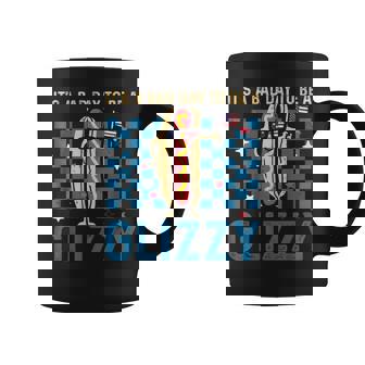 It’S A Bad Day To Be A Glizzy 4Th Of July Usa Flag Colors Coffee Mug | Seseable CA