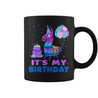 It's My Birthday For Llama Party Coffee Mug | Mazezy CA