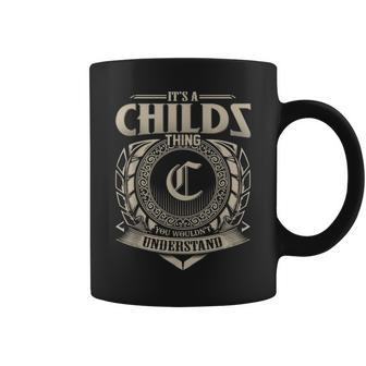 It's A Childs Thing You Wouldn't Understand Name Vintage Coffee Mug - Seseable