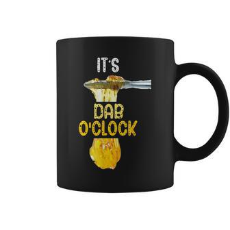 It's Dab O'clock Weed 420 Stoner Coffee Mug - Monsterry