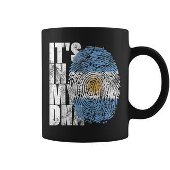 It's In My Dna Argentinian Cool Hispanic Argentina Flag Coffee Mug - Monsterry AU