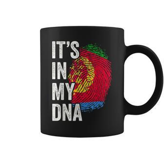 Its In My Dna Eritrea Flag Eritrean Roots Pride Genetic Coffee Mug - Thegiftio UK