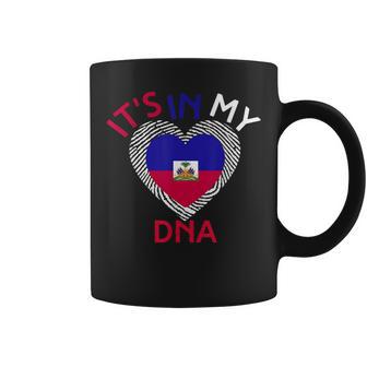 It's In My Dna Haiti Flag Haitian Life Pride Haiti Patriotic Coffee Mug - Seseable