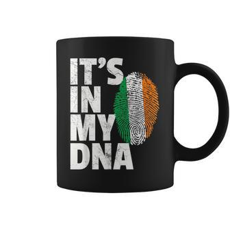 It's In My Dna Irish Ireland Flag National Pride Roots Coffee Mug - Thegiftio UK