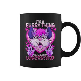 It's A Furry Thing You Wouldn't Understand I Fursona Fandom Coffee Mug - Thegiftio UK