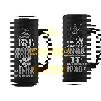 It's My Girlfriend's 21St Birthday 21 Years Old Woman Coffee Mug - Seseable