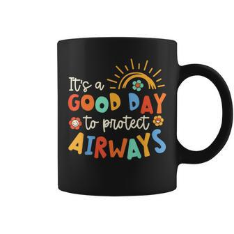It's A Good Day To Protect Airways Respiratory Therapist Coffee Mug - Monsterry AU