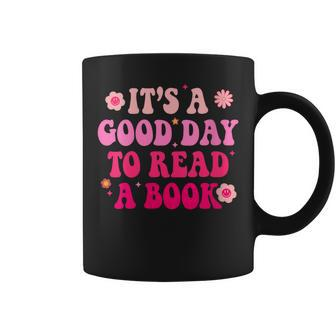 It’S A Good Day To Read A Book Lovers Library Reading Women Coffee Mug | Mazezy DE