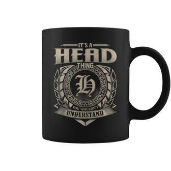 It's A Head Thing You Wouldn't Understand Name Vintage Coffee Mug - Seseable