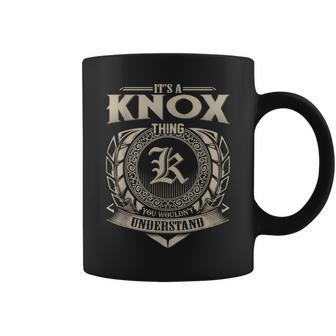 It's A Knox Thing You Wouldn't Understand Name Vintage Coffee Mug - Seseable