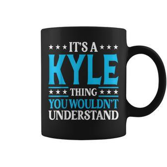 It's A Kyle Thing Surname Team Family Last Name Kyle Coffee Mug - Seseable