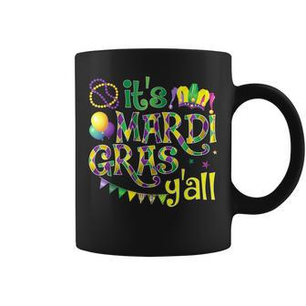 It's Mardi Gras Y'all Mardi Gras Costume Coffee Mug | Mazezy