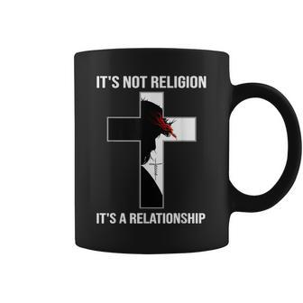 It's Not A Religion It's A Personal Relationship Coffee Mug - Monsterry DE