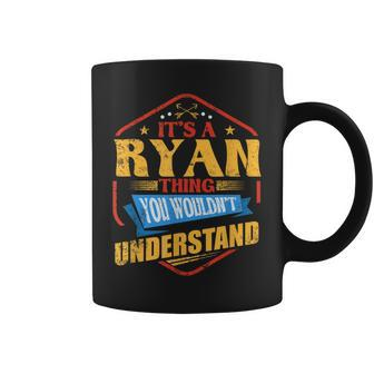 It's A Ryan Thing Surname Humour Family Name Coffee Mug - Seseable