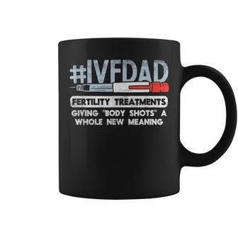 Ivf Dad In Vitro Fertilization Pregnancy Embryo Transfer Day Coffee Mug - Monsterry CA