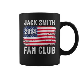 Jack Smith Fan Club Fun Summer Vintage Type Usa Red Blue Coffee Mug - Monsterry CA