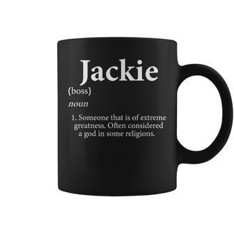 Jackie Definition Meme Personalized Costume For Jackie Coffee Mug - Monsterry