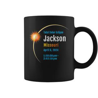 Jackson Missouri Total Solar Eclipse 2024 1 Coffee Mug - Monsterry