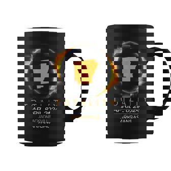 Jacksonville Arkansas Total Solar Eclipse 2024 Coffee Mug - Thegiftio