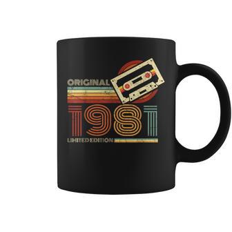 Jahrgang 1981 Retro Geburtstags Zum 43 Geburtstag Tassen - Geschenkecke