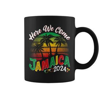 Here We Come Jamaica 2024 Girls Trip Family Summer Vacation Coffee Mug - Monsterry CA