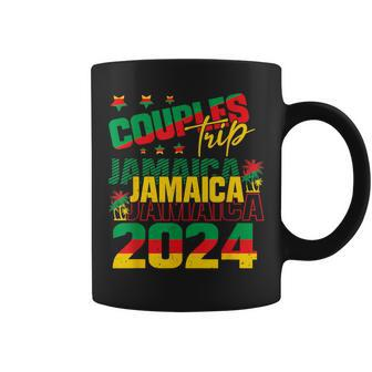 Jamaica Couples Trip Anniversary Vacation 2024 Caribbean Coffee Mug - Monsterry DE