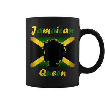 Jamaica Independence Day Proud Jamaican Queen Coffee Mug - Monsterry
