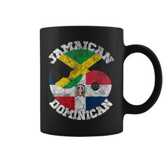 Jamaican Dominican Flag Dominican And Jamaica Flag Coffee Mug - Monsterry AU