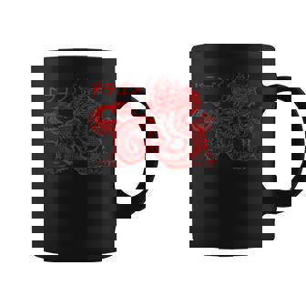 Japanese Aesthetic Dragon Kanji Clothes N Girls Men Coffee Mug - Thegiftio UK