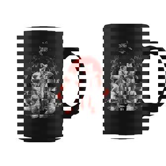 Japanese Nine Tailed Fox Kitsune Coffee Mug - Thegiftio UK