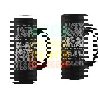Jason The Man The Myth The Legend First Name Jason Coffee Mug - Seseable