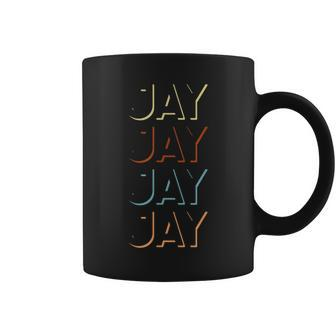 Jay First Name My Personalized Named Coffee Mug - Seseable