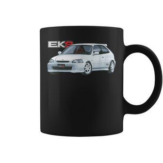 Jdm Car Type Ek9 Hatch Sport Dx Manual 5 Speed B16 Coffee Mug - Monsterry UK