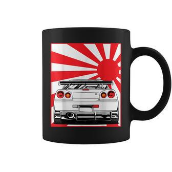 Jdm Drifting Car Race Japanese Sun Street Racing Automotive Coffee Mug - Monsterry DE