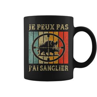 Je Peux Pas J'ai Sanglier Chasseurs Vintage Chasse Tasse - Cadeauxyz