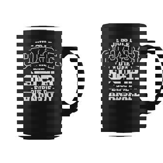 Je Suis Le Coach D'une Super Équipe De Handball Tasse - Cadeauxyz