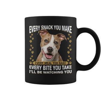 Jeder Snack Den Sie Machen Lustig Amstaff Hund Mama Hund Papa Tassen - Geschenkecke