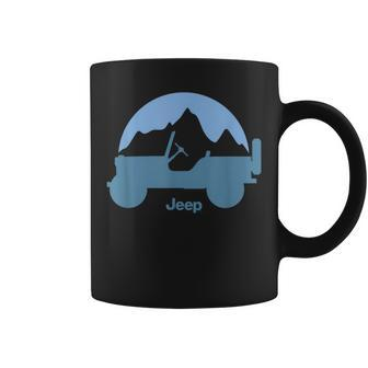 Jeep Willys Mountains Coffee Mug - Seseable