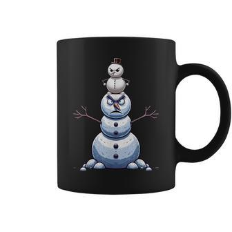 Jeezy Snowman Angry Snowman Coffee Mug - Monsterry