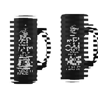 Jeff Keep Calm And Let Jeff Handle It Coffee Mug - Seseable