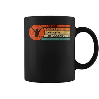 Jenson Man Myth Legend Retro Vintage Birthday Coffee Mug - Seseable
