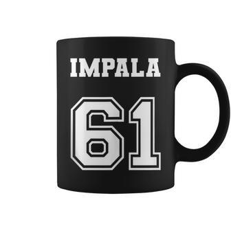 Jersey Style 61 1961 Impala Old School Lowrider Coffee Mug - Monsterry