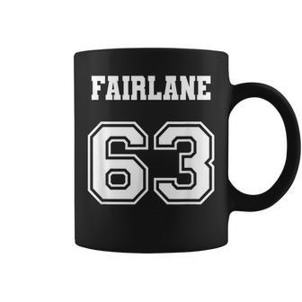 Jersey Style 63 1963 Fairlane Old School Classic Muscle Car Coffee Mug - Monsterry UK