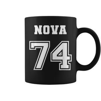 Jersey Style Nova 74 1974 Classic Old School Muscle Car Coffee Mug - Monsterry AU