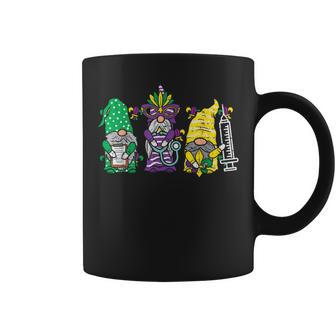 Jester Gnomes Nurse Mardi Gras Rn Icu Nicu Er Scrub Coffee Mug - Monsterry AU