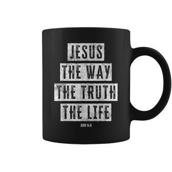 Jesus Christ Way Truth Life Family Christian Faith Coffee Mug | Mazezy CA